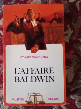 Livre "l'affaire Baldwin"