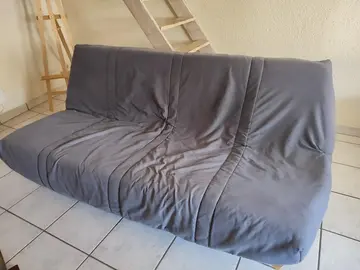 Canapé convertible gris