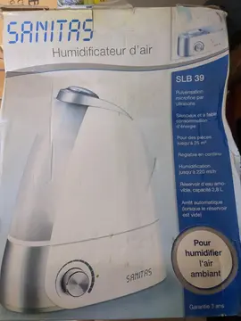 humidificateur d'air fonctionnel mais réservoir à réparer