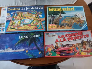 4 jeux de société