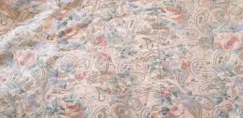 couette jolis motifs réversible