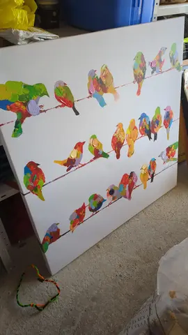 peinture sur toile