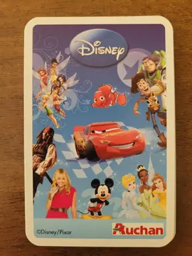 cartes auchan disney