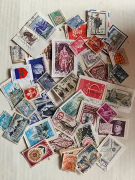 lot unique timbres Français plus anciens