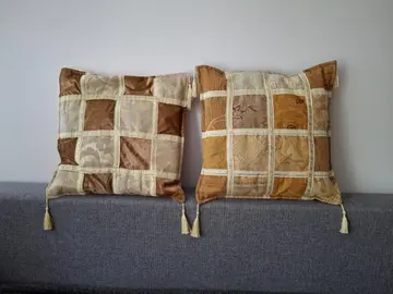 Taies d'oreiller 44x44cm SANS Coussin