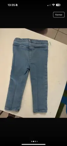 pantalon fille 18 mois