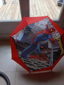 Parapluie spiderman (un peu usé)