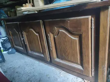 Buffet bas bois massif