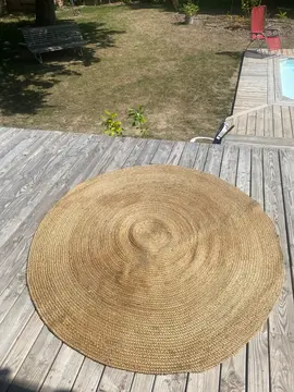 Tapis tressé