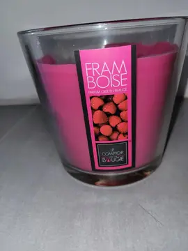 Bougie framboise
