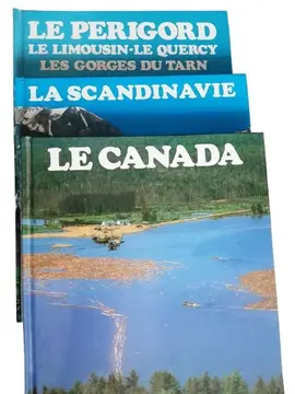 Lot de 3 livres documentaires géographiques