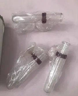 3 tubes avec ventouse pour plantes