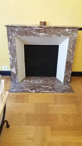 Cheminée en marbre