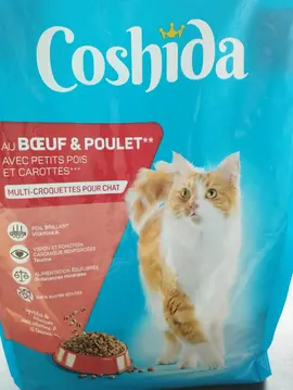 croquettes chat entamées