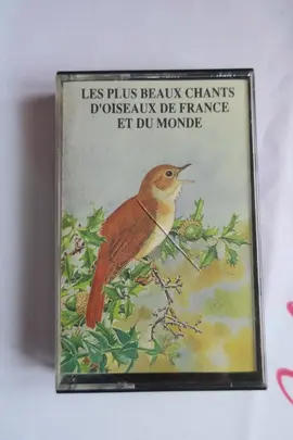 K7 audio Les plus beaux chants d’oiseaux de France et du monde