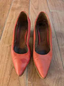 Escarpins cuir
