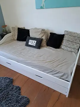 cadre de lit +sommier+matelas+lit tiroir