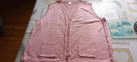 gilet dans manches femme