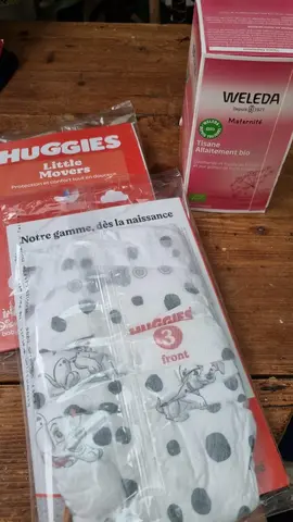 tisane allaitement et 2 couche taille 3