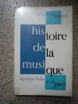 Livre sur l'histoire de la musique