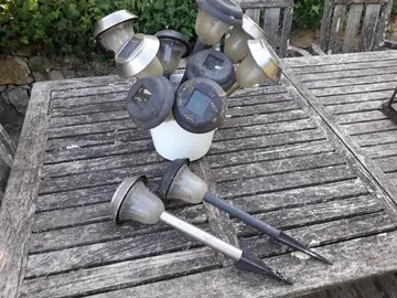 lot de lampe solaire