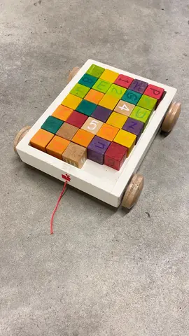 Chariot de cubes