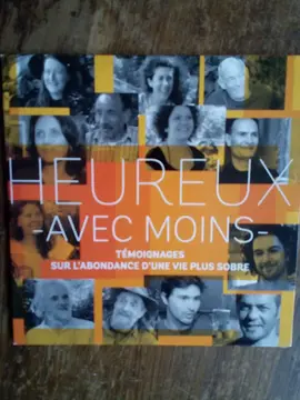 Dvd "Heureux avec moins" - sobriété heureuse, décroissance