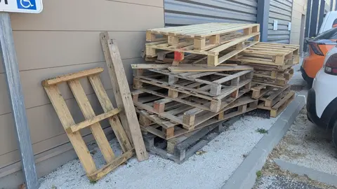 Palettes bois