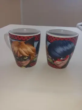 2 tasses pour enfant thème Miraculous