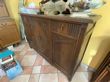 buffet en bois massif