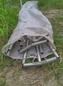 armature de tente ancienne