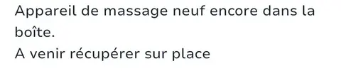 Appareil de massage