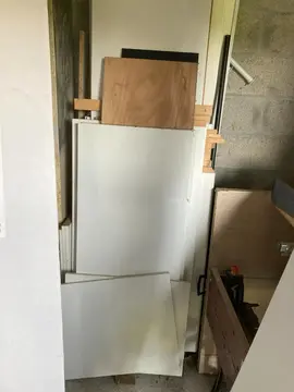 lot portes placards + planches