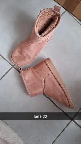 bottines taille