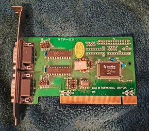 Carte Controleur PCI 2 PORTS SERIE NetMos Nm9745