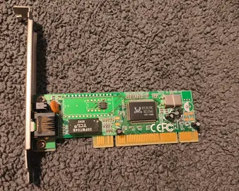 Carte réseau Realtek Rtl8139c 10100Mbps PCI (modèle1)