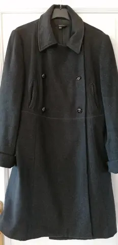 Manteau gris foncé Zara taille 42
