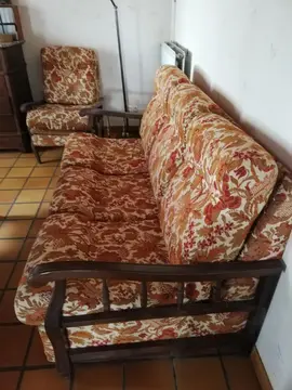 Canapé + 2 fauteuils