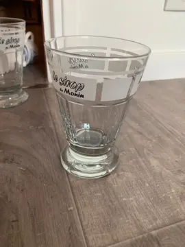 verre, coupé de glace sirop monin
