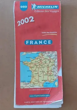Carte routière de France