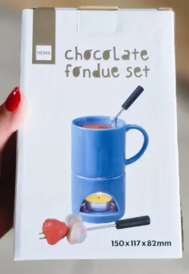 set de fondue à chocolat