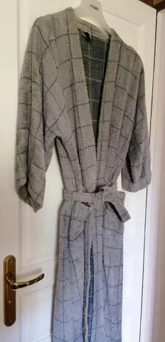 Lot 2 peignoirs longs homme taille XL