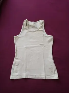 débardeur blanc 10 ans