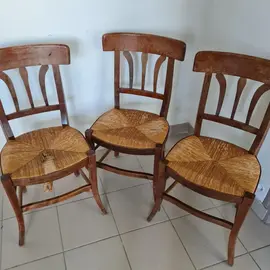lot 3 chaises