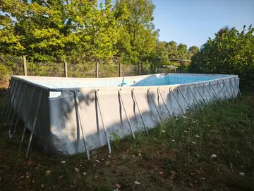 piscine hors sol 10m x 5m x 1,30m