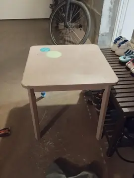 table enfant bois