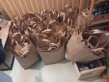 40 sacs en papier