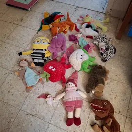 lot de peluches