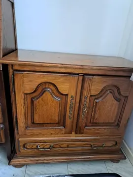 Meuble TV en bois massif