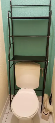 étagère toilette
